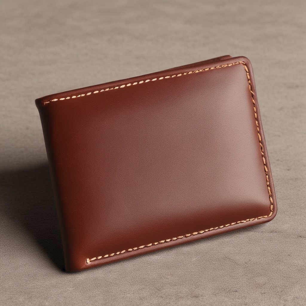 Product for men: Elegant leather wallet